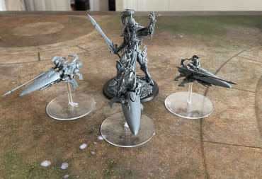 The Warhammer 40k Avatar of Khaine and Shining Spears